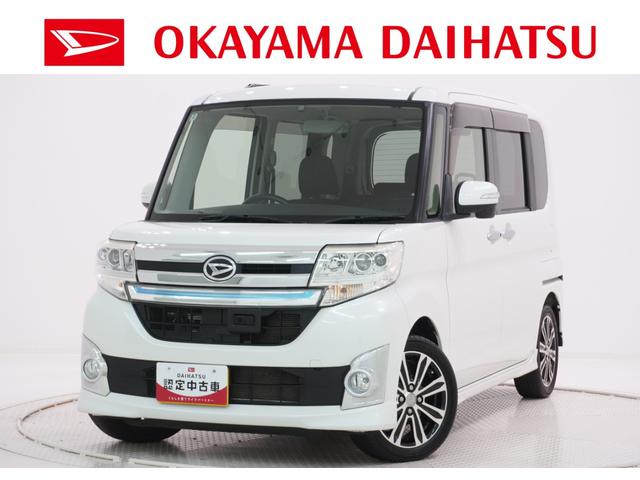タントカスタムＲＳ　ＳＡ両側パワースライドドア　オートライト　キーフリー　アイドリングストップ　ＵＳＢ入力端子　電動格納式ドアミラー　衝突被害軽減システム　ティーゼットデオプラス（岡山県）の中古車