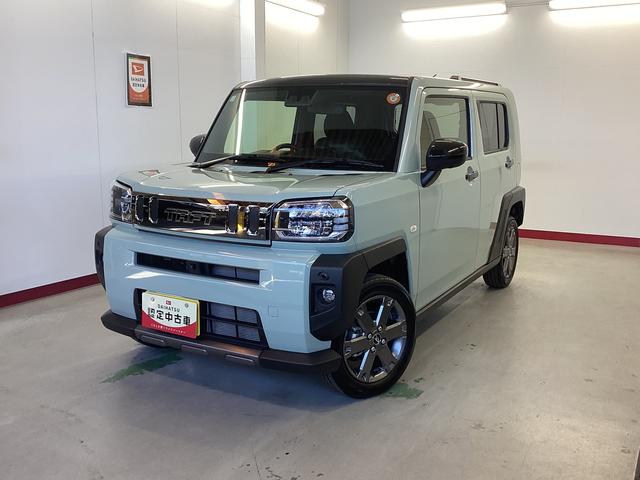 タフトＧ　ダーククロムベンチャー衝突被害軽減ブレーキ　横滑り防止装置　４ＷＤ　オートハイビーム　アイドリングストップ　ステアリングスイッチ　オートライト　キーフリーシステム　オートエアコン　パノラマカメラ（岐阜県）の中古車