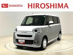 ムーヴキャンバスストライプスＧ　バックカメラ　前席シートヒーターＬＥＤオートライト・フォグランプ　電動パーキングブレーキ　プッシュボタンスタート　セキュリティアラーム　バックカメラ　両側パワースライドドアウエルカムオープン機能　オート電動格納式ドアミラー