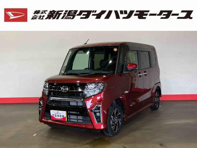 タントカスタムXセレクション(車内 消臭・抗菌 処理済) 衝突被害軽減システム 4WD 両側パワースライドドア ナビ パノラマモニター アルミホイール キーフリーシステム(新潟県)の中古車