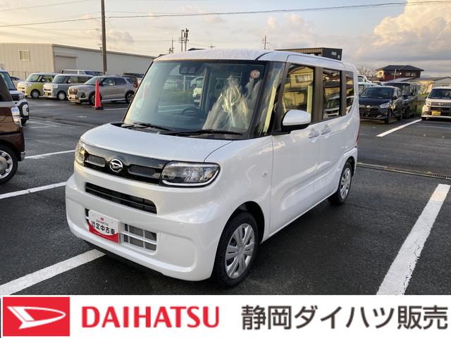 タントＸ１４インチフルホイールキャップ　フルＬＥＤヘッドランプ　オート格納式カラードドアミラー　左側パワースライドドア　ＴＦＴカラーマルチインフォメーションディスプレイ　フルファブリックシート（静岡県）の中古車