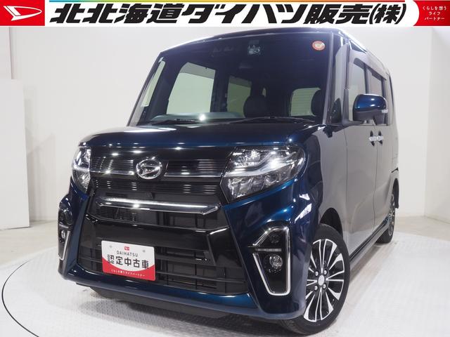 タントカスタムＲＳセレクション４ＷＤ　ターボ　両側パワースライドドア　夏冬タイヤ　ＬＥＤヘッドライト　オートライト　オートエアコン　ＤＶＤ／ＵＳＢオーディオ　バックモニター　リモコンエンジンスターター　ＥＴＣ車載器　シートヒーター（北海道）の中古車