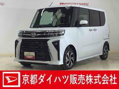 タントカスタムＸ　届出済み未使用車　両側電動スライドドア両側電動スライドドア　前後コーナーセンサー　前席シートヒーター　電子パーキング　オートマチックハイビーム　ＬＥＤヘッドライト　スマートキー　プッシュスタート　１４インチ純正アルミホイール　ＡＢＳ