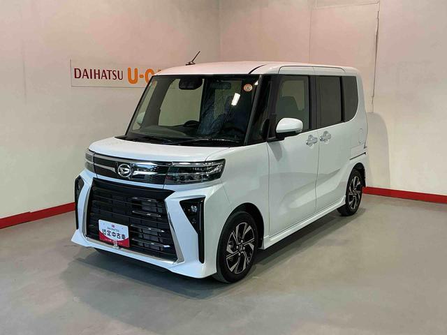 タントカスタムＸリアコーナーセンサー　車線逸脱防止　アイドリングストップ機能　盗難警報装置　ＬＥＤ　ワンオーナー　キーレスエントリー　前席シートヒーター　電動格納ミラー　スマキー　ＡＵＴＯライト　ベンチシート（栃木県）の中古車