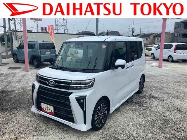 タントカスタムＲＳ　７インチナビ・パノラマカメラ装備保証　新車保証・まごころ保証　１年間・走行距離無制限付き（東京都）の中古車