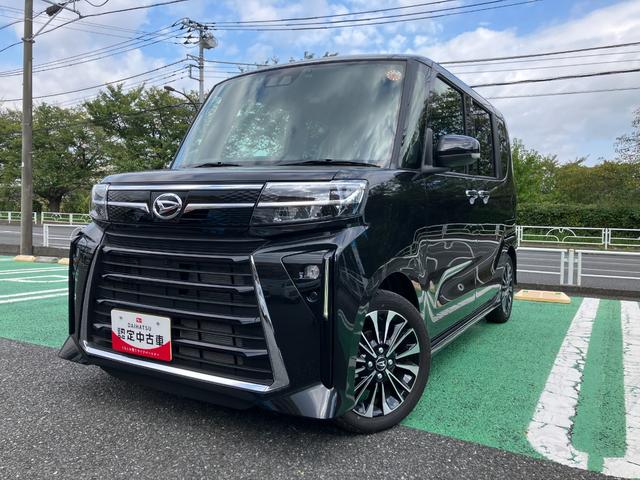 タントカスタムＲＳ　７インチナビ・バックカメラ・ドラレコ・ＥＴＣ７インチナビ　バックカメラ　ドラレコ　ＥＴＣ装備　キーフリー　シートヒーター　オートライト　ＬＥＤヘッドライト（東京都）の中古車
