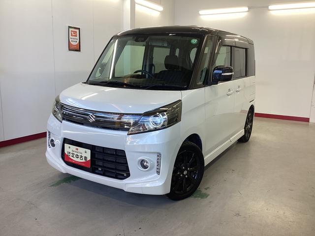 スペーシアカスタムXSリミテッド衝突被害軽減ブレーキ 横滑り防止装置 アイドリングストップ ステアリングスイッチ オートライト キーフリーシステム オートエアコン 社外ナビ バックカメラ ETC マット バイザー(岐阜県)の中古車