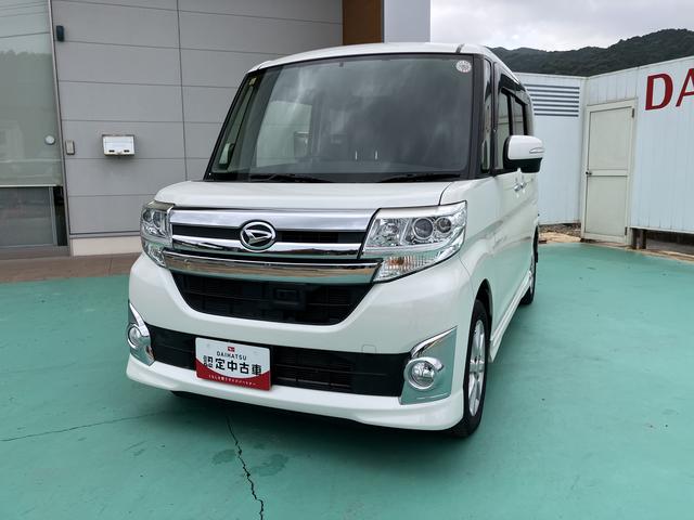 タントカスタムＸ　スマートセレクションＳＡキーフリーシステム　スマートキー付　ＡＢＳ　アルミ（山口県）の中古車