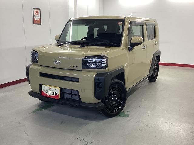 タフトX衝突被害軽減ブレーキ 横滑り防止装置 オートハイビーム アイドリングストップ ステアリングスイッチ オートライト キーフリーシステム オートエアコン パノラマカメラ マット バイザー(岐阜県)の中古車