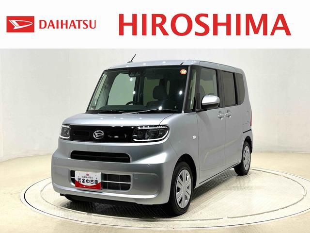 タントＸＬＥＤオートライト　パワースライドドアウェルカムオープン機能　電動パーキングブレーキ　運転席助手席シートヒーター　　フルホイールキャツプ　キーフリーシステム　　オート電動格納式ドアミラー（広島県）の中古車