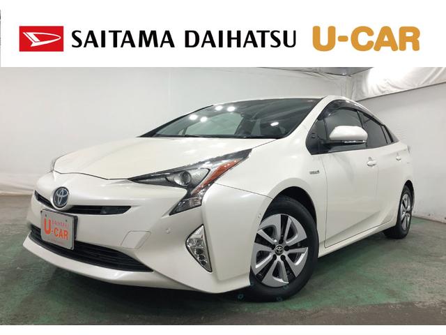 プリウスＡプレミアム　車検整備付／走行３７０７３キロ／フルセグナビ１年保証距離無制限　走行距離３７０７３キロ　フルセグナビ　バックカメラ　ブルートゥース　ドラレコ　純正マット　サイドエアバッグ　ＬＥＤヘッドランプ　シートヒーター　プッシュスタート　キーフリー（埼玉県）の中古車