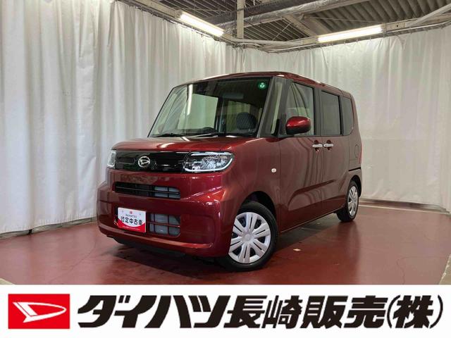 タントＸ届出済未使用車　元展示車　禁煙　アイドリングストップ　シートヒーター　電動格納ミラー　スマートキー　ＬＥＤヘッドランプ　オートライト　オートマチックハイビーム　片側電動両側スライドドア　衝突安全ボディ（長崎県）の中古車