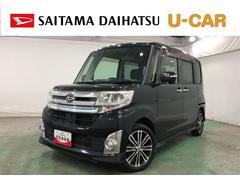 タントカスタムＲＳ　走行５４１１０キロ／車検整備付／後席モニター一年保証・走行距離無制限走行５４１１０キロ　フルセグナビ　ブルートゥース　バックカメラ　後席モニター　ＤＶＤ　ＥＴＣ　オートライト　ＬＥＤヘッドライト　両側電動スライドドア