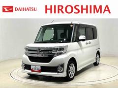 タントカスタムＸ　カーナビゲーション　プッシュボタンスタートＬＥＤオートライト　パワースライドドドア　オート電動格納式ドアミラー　　アルミホイール　キーフリーシステム　キーフリーシステム　アイドリングストップ機能