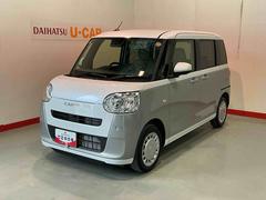 ムーヴキャンバスストライプスＸ電動ミラー　衝突被害軽減ブレーキ　両側オートスライドドア　衝突安全ボディ　オートハイビーム　オートライト　ベンチシート　盗難防止システム　キーフリーシステム　レーンアシスト　アイドリングストップ