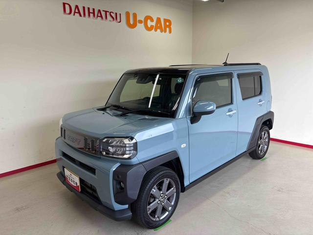 タフトＧターボ４ＷＤ　ディスプレイオーディオ　クルーズコントロール　電動パーキングブレーキ　ＬＥＤヘッドライト／フォグランプ　オートエアコン／ライト／ハイビーム　運転席・助手席シートヒーター　チルトステアリング（秋田県）の中古車
