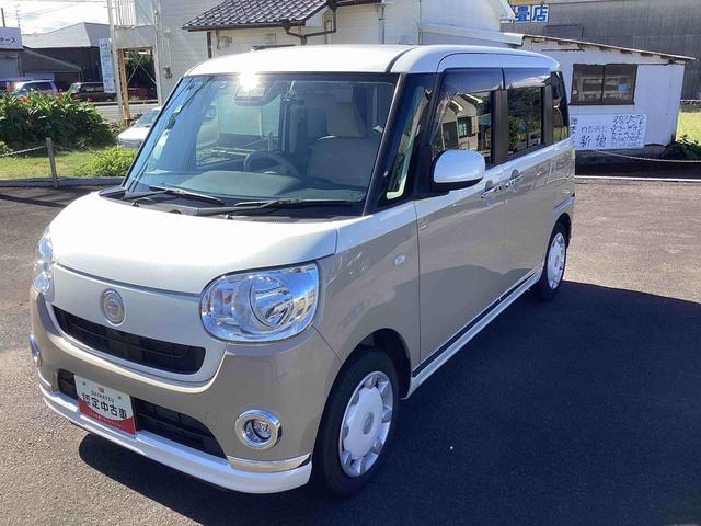 ムーヴキャンバスＸメイクアップリミテッド　ＳＡIIIインパネシフト　プッシュスタートスイッチ　電子カードキー　カーナビ　衝突防止　Ｗエアバック　ＡＢＳ　レーンキープ　左右パワースライド（鹿児島県）の中古車