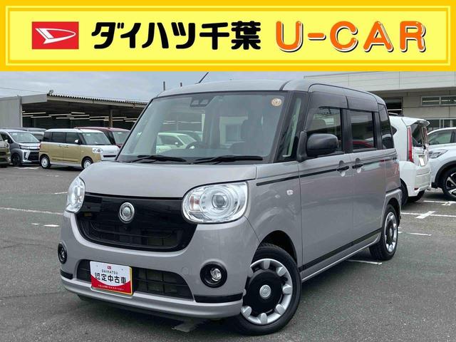 ムーヴキャンバスＧブラックアクセントリミテッド　ＳＡIII８型ナビ／ＴＶ／ＤＶＤ／ＢＴ／ＵＳＢ　全周囲カメラ　前後ドラレコ　オートライト　ＬＥＤヘッドライト　スマアシ　両側電動スライド　プッシュスタート　キーフリー　革巻ステアリング　オートエアコン　ステリモ（千葉県）の中古車
