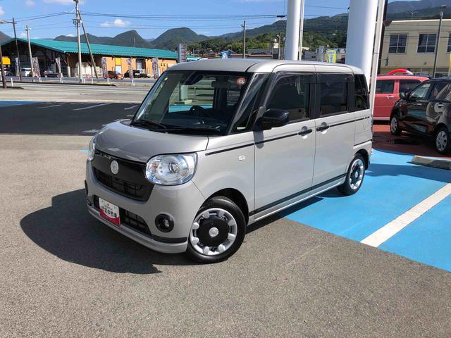 ムーヴキャンバスＧブラックアクセントリミテッド　ＳＡIII　４ＷＤ４ＷＤ　スマートアシスト　フルホイールキャップ　パノラマモニター　キーフリーシステム　ナビ　ステアリングスイッチ　オートエアコン（山形県）の中古車
