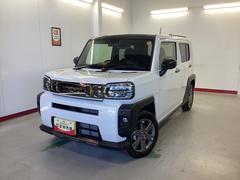 タフトＧ　ダーククロムベンチャー衝突被害軽減ブレーキ　横滑り防止装置　オートハイビーム　アイドリングストップ　ステアリングスイッチ　オートライト　キーフリーシステム　オートエアコン　パノラマカメラ