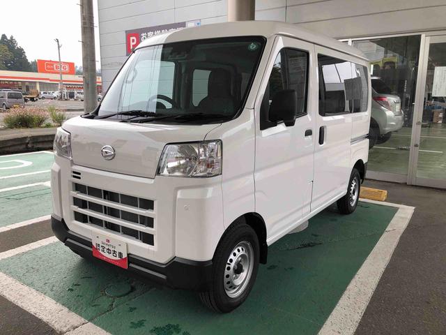 ハイゼットカーゴDX 4WD 走行距離6641km・AM/FMラジオ4WD スマートアシスト スチールホイール AM/FMラジオ コーナーセンサー マニュアルエアコン キーレスエントリー(山形県)の中古車