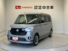 ムーヴキャンバスＧブラックアクセントリミテッド　ＳＡＩＩＩスマートアシスト搭載　後席両側電動スライドドア　パノラマモニター対応　オートエアコン　オートライト　キーフリー　アイドリングストップ　ＡＢＳ　電動ドアミラー