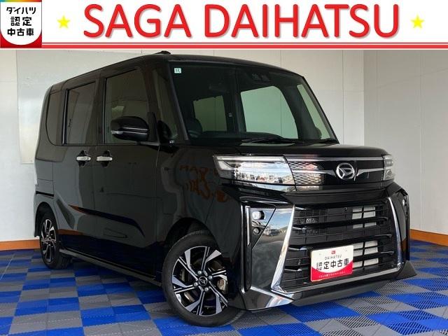 タントカスタムＸ両側電動スライドドア・プッシュボタンスタート・ステアリングスイッチ・オートエアコン・キーフリーシステム・シートヒーター・全周囲カメラ対応・アルミホイール・パワーウィンドウ（佐賀県）の中古車