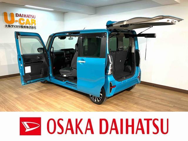 タントウェルカムターンシートカスタムＲＳ　サポカーＳワイド適合フレンドシップ車・助手席ターンシート・電動クレーン・ターボエンジン・純正メモリーナビ・バックカメラ・ナビ連動前後ドライブレコーダー・ＥＴＣ車載器・全車速追従クルーズコントロール・両側電動スライドドア（大阪府）の中古車