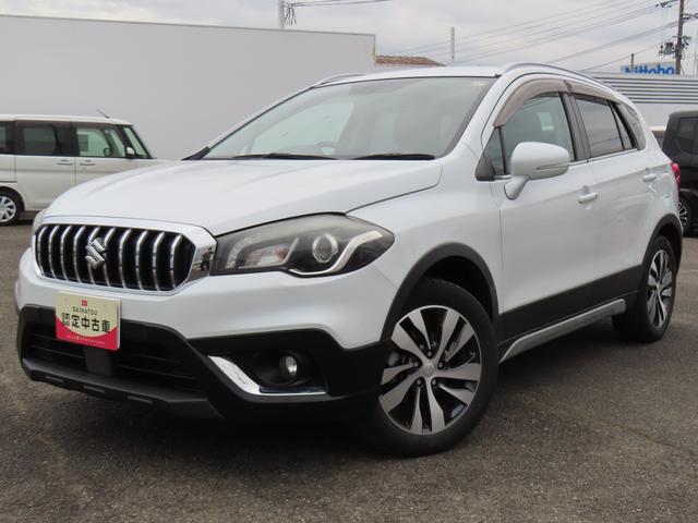 ＳＸ４ Ｓクロスベースグレードフルタイム４ＷＤ　６ＡＴ　１６００ｃｃ　運転席・助手席エアバッグ　ナビ　バックモニター　ＥＴＣ車載器　プッシュスタート　オートエアコン　シートヒーター　クルーズコントロール（福島県）の中古車