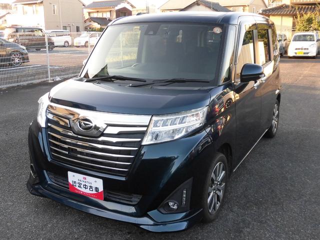 トールカスタムG ターボ SAIIワンオーナー ナビ パノラマモニター ドライブレコーダー ETC LEDフォグランプ/フォグランプ 禁煙車 記録簿 認定中古車 レーンアシスト 衝突回避支援システム搭載車(島根県)の中古車