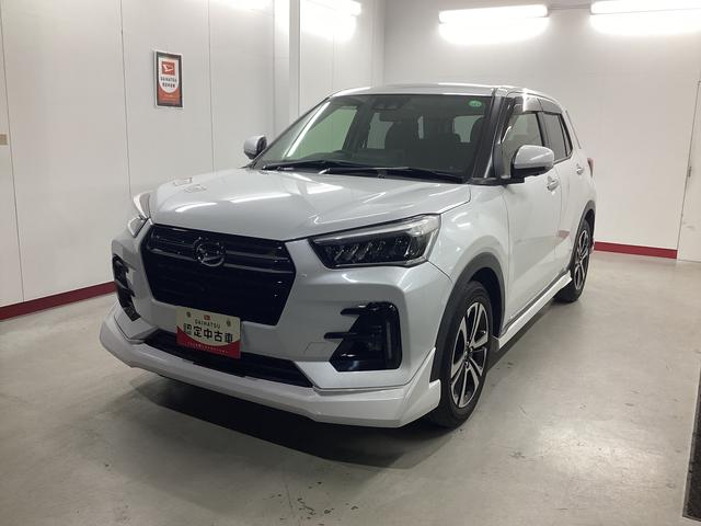 ロッキーG衝突被害軽減ブレーキ 横滑り防止装置 オートハイビーム アイドリングストップ ステアリングスイッチ オートライト キーフリー オートエアコン ナビ ドラレコ パノラマカメラ ETC マット バイザー(岐阜県)の中古車