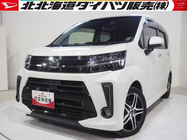 ムーヴカスタム　ＲＳ　ハイパーＳＡIII４ＷＤ　ターボ　スマートアシスト　ＬＥＤヘッドライト　オートライト　オートエアコン　ダイハツ純正ナビ　バックモニター　リモコンエンジンスターター　ドライブレコーダー　ＥＴＣ車載器（北海道）の中古車