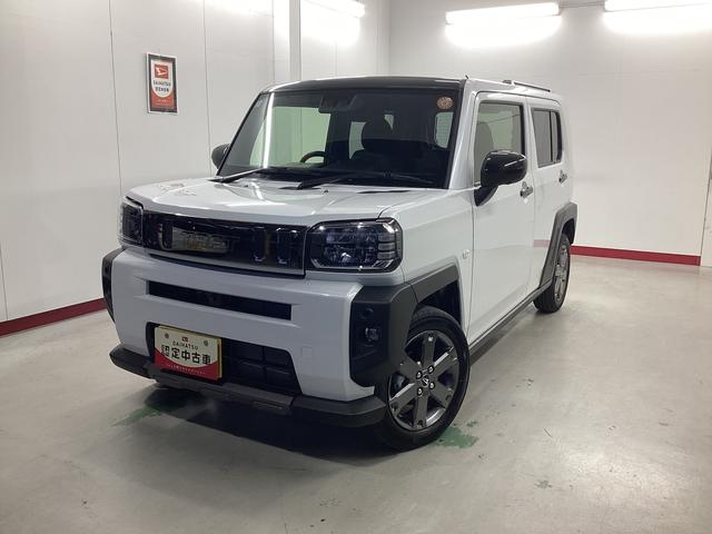 タフトGターボ ダーククロムベンチャー衝突被害軽減ブレーキ 横滑り防止装置 オートハイビーム アイドリングストップ ステアリングスイッチ オートライト キーフリーシステム オートエアコン パノラマカメラ(岐阜県)の中古車