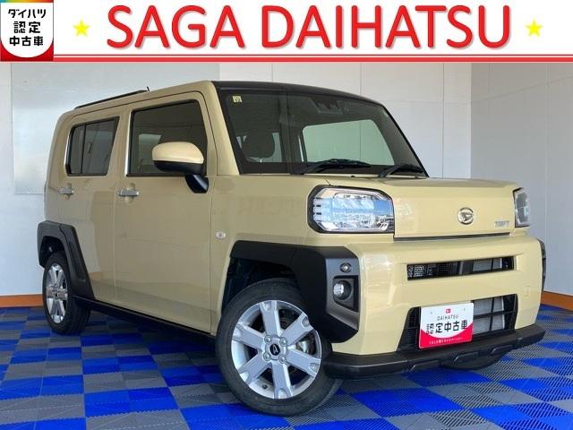 タフトＧドラレコ・バックモニター・コーナーセンサー・プッシュボタンスタート・ステアリングスイッチ・オートエアコン・キーフリー・アルミホイール・シートヒーター・パワーウィンドウ（佐賀県）の中古車