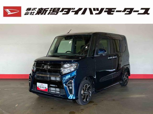 タントカスタムＸセレクション（車内　消臭・抗菌　処理済）　衝突被害軽減システム　４ＷＤ　両側パワースライドドア　ナビ　バックカメラ　アルミホイール　キーフリーシステム（新潟県）の中古車