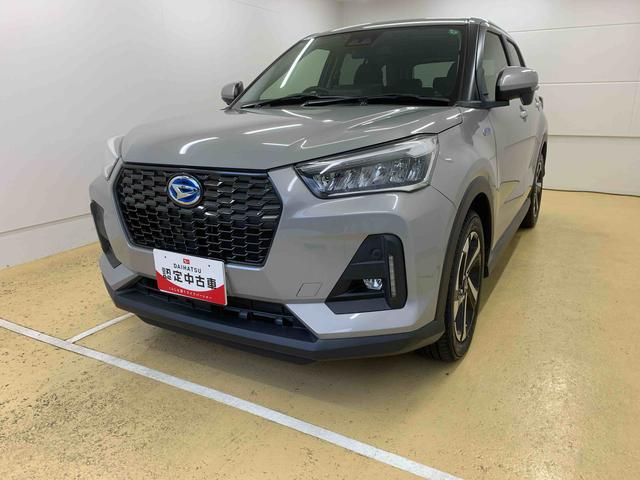 ロッキープレミアムＧ　ＨＥＶ　タイヤ新品　保証付き９インチナビ　テレコン（静岡県）の中古車
