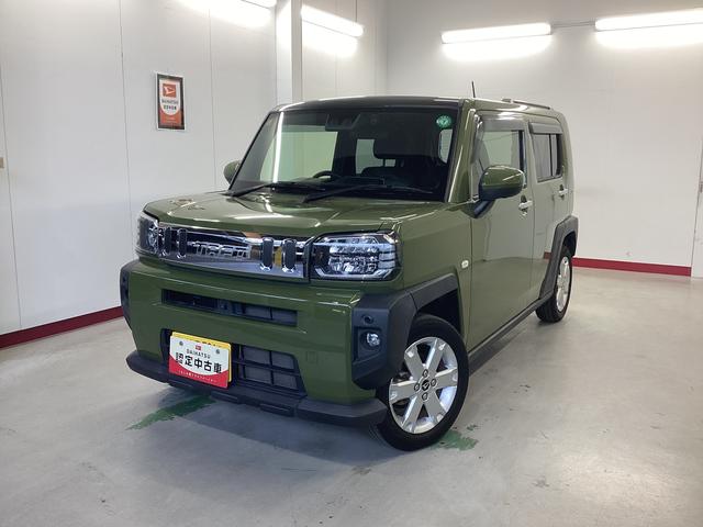 タフトG衝突被害軽減ブレーキ 横滑り防止装置 オートハイビーム アイドリングストップ ステアリングスイッチ オートライト キーフリー オートエアコン ナビ ドラレコ パノラマカメラ ETC マット バイザー(岐阜県)の中古車