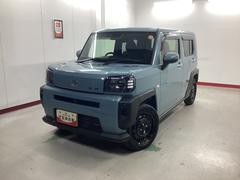 タフトＸ衝突被害軽減ブレーキ　横滑り防止装置　オートハイビーム　アイドリングストップ　ステアリングスイッチ　オートライト　キーフリーシステム　オートエアコン　パノラマカメラ　マット　バイザー