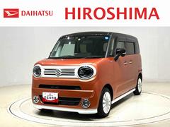 ワゴンＲスマイルハイブリッドＸ　ナビゲーション　ＥＴＣ　シートヒーターＬＥＤヘッドランプ・フォグランプ　オートライト　プッシュボタンスタート　オートエアコン　両側パワースライドドア