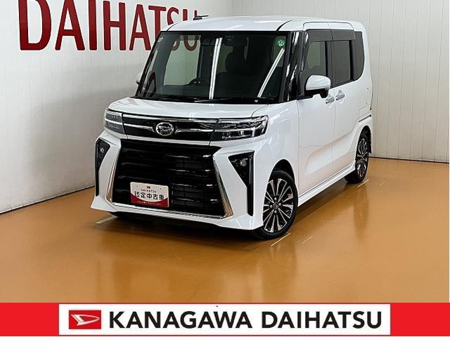 タントカスタムＲＳサポカーＳワイド適合　ミラクルオープンドア　パノラマモニター対応　両側オートスライドドア　ＥＴＣ　ドラレコ　ＵＳＢ接続端子　ステアリングスイッチ　シートヒーター　電動パーキングブレーキ　キーフリー（神奈川県）の中古車