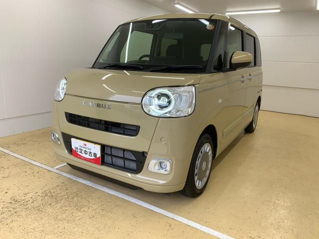 ムーヴキャンバスセオリーＧターボ　ディスプレイオーディオ　保証付きまごころ保証１年付き　記録簿　取扱説明書　バックカメラ　オートマチックハイビーム　衝突被害軽減システム　スマートキー　ターボ　レーンアシスト　エアバッグ　エアコン　パワーステアリング　パワーウィンドウ（静岡県）の中古車