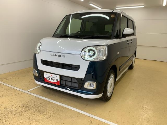 ムーヴキャンバスストライプスGターボ 保証付き(静岡県)の中古車