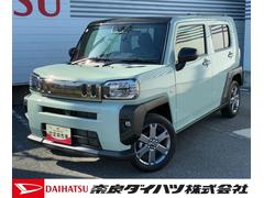 タフトＧ　ダーククロムベンチャー電動パーキング　ＬＥＤヘッドランプ　アイドリングストップ　プッシュボタンスタート　前席シートヒーター　コーナーセンサー　電動格納式ミラー　オートエアコン　キーフリーシステム　オーディオ穴