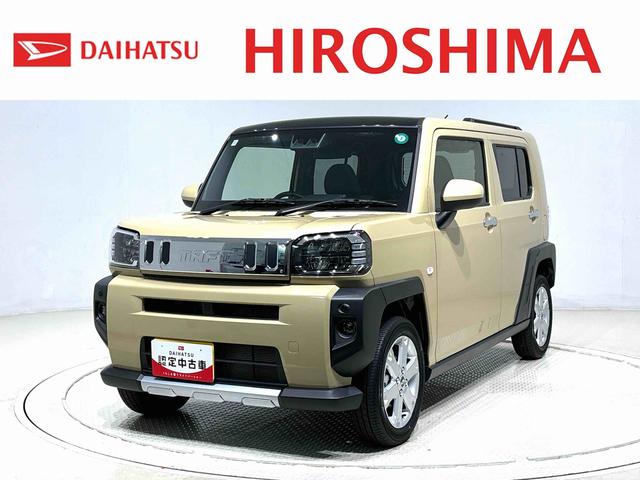 タフトＧ　クロムベンチャー　前席シートヒータースカイフィールトップ　クロムパック　メッキパック　シルバーアンダーガーニッシュ　インテリアアクセント　ＬＥＤオートハイビーム＆フォグランプ　電動パーキングブレーキ　バックカメラ　アルミホイール（広島県）の中古車