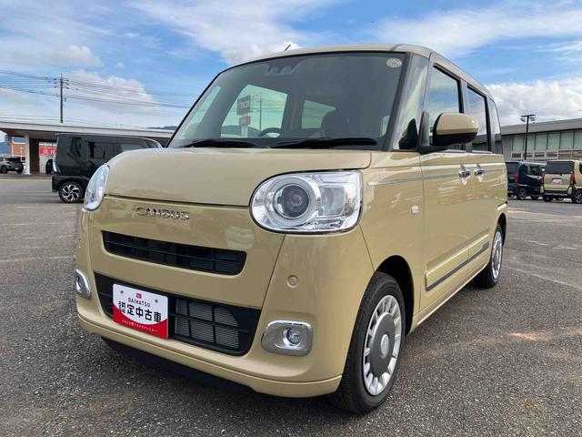 ムーヴキャンバスセオリーＧターボスマートキー　キーフリーシステム　ターボ　記録簿　エアバック　ＡＢＳ（山口県）の中古車