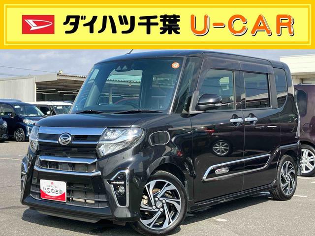 タントカスタムRSスタイルセレクションターボ ナビ/TV/DVD/BT/USB Bカメラ ETC 全車速追従クルコン ADB LEDヘッドライト オートライト スマアシ 前後コーナーセンサー シートヒーター アルミホイール キーフリー(千葉県)の中古車