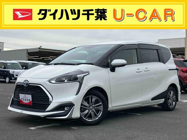 シエンタハイブリッド　Ｇ　セーフティーエディションハイブリッド　ナビ／ＴＶ／ＤＶＤ／ＢＴ／ＵＳＢ　全周囲カメラ　前後ドラレコ　ＥＴＣ　クルコン　ＬＥＤヘッドランプ　両側電動スライドドア　シートヒーター　革巻きステアリング　ステアリングヒーター　アルミ（千葉県）の中古車