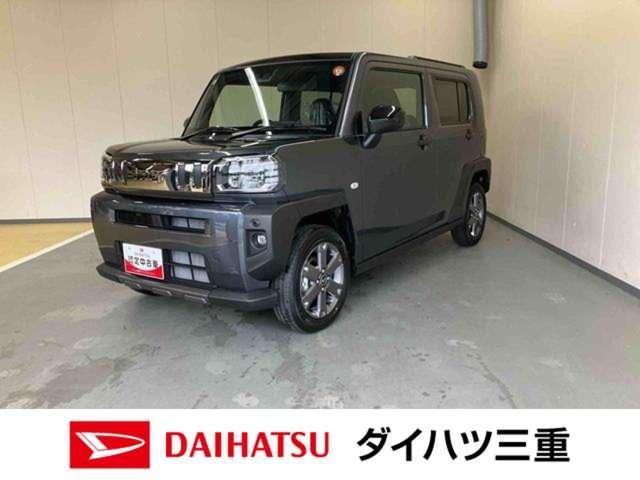 タフトＧ　ダーククロムベンチャー／ｅｃｏＩＤＬＥレス車ディスプレイオーディオ　バックモニター　プッシュボタンスタート　電動パーキングブレーキ　インパネシフト　オートエアコン　キーフリー　スマートアシスト　前席シートヒーター　ダークブラックメッキ（三重県）の中古車
