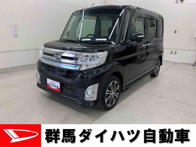 タントカスタムＲＳ　トップエディションＳＡ　４ＷＤ両側電動スライドドア・ＬＥＤヘッドライト・オートライト・プッシュスタートボタン・アイドリングストップ・オートエアコン・電動格納式ドアミラー・ベンチシート（群馬県）の中古車