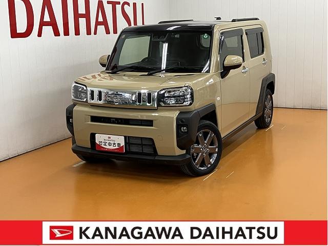 タフトＧターボサポカーＳワイド適合　スカイフィールトップ　パノラマモニター対応　ＥＴＣ　ドラレコ　電動パーキングブレーキ　全車速追従機能付ＡＣＣ　ステアリングスイッチ　シートヒーター　ＵＳＢ接続端子　キーフリー（神奈川県）の中古車